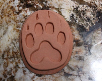 My LiL Doggy's PAW print SUGAR SAVER/Clay/Valentines Day/Birthday/Specialty Item/Any Occasion/Kitchen/Gadget Gifts/