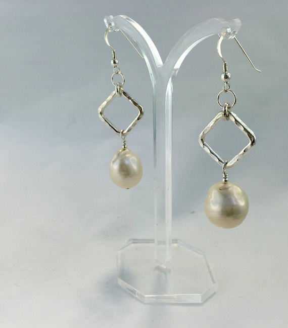 Lustre Pearl sterling silver earrings Lustre Pearl sterling silver earrings