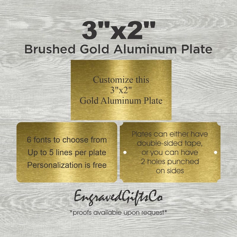 2x3 Custom Metal Sign - Etsy