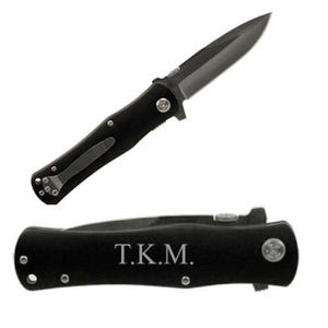 Black Handle Knife