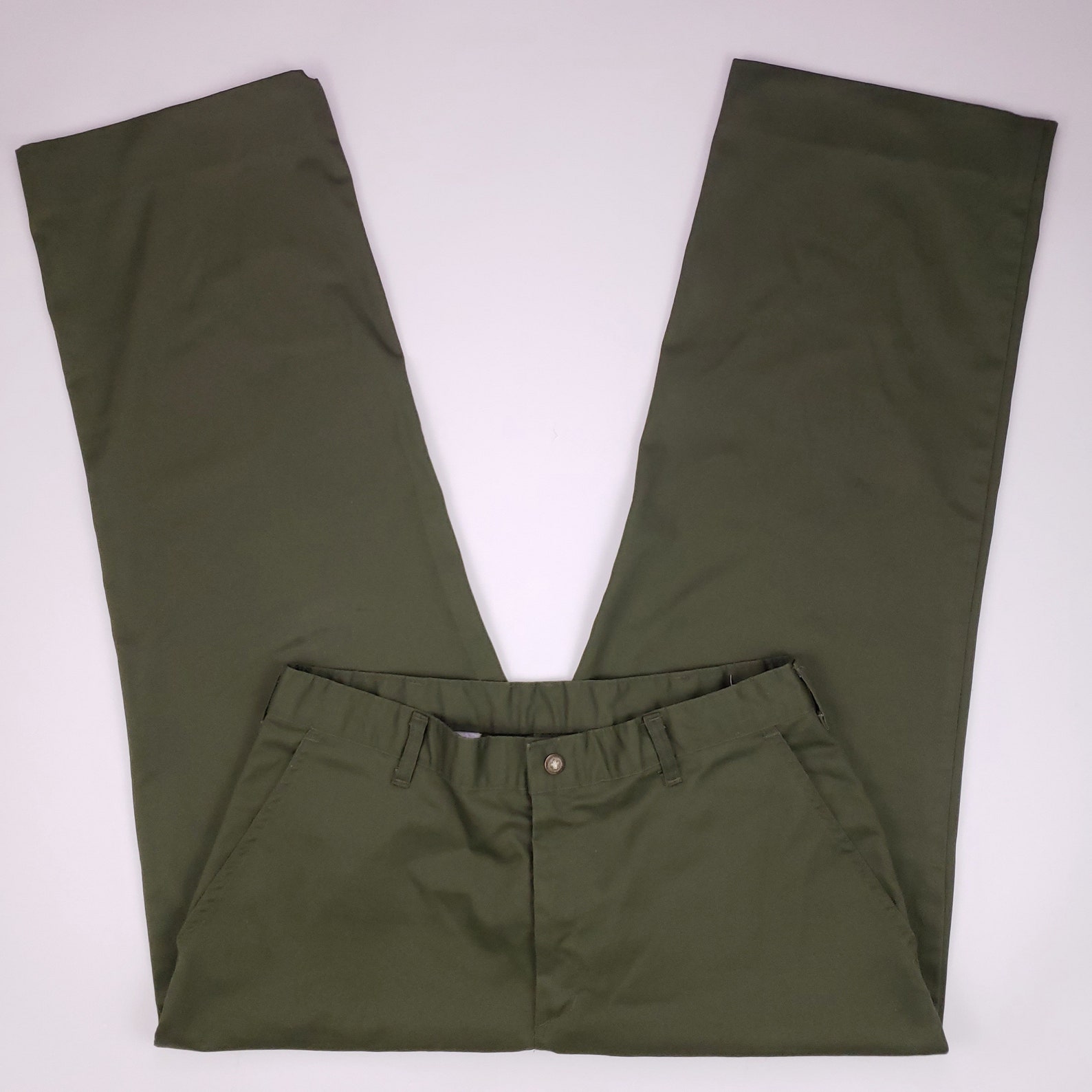 Boy Scout Pants 33x28 Green Mens Scouting Official Uniform Etsy