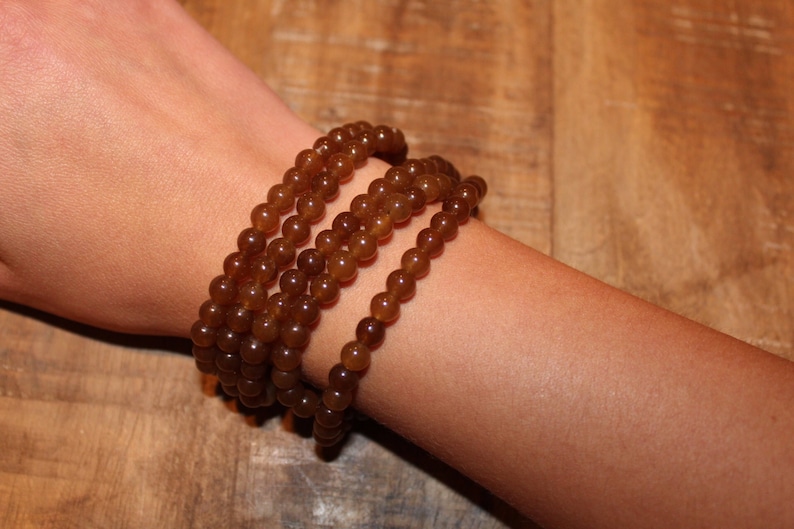 Beaded Stretch Bracelet Jewelry Gifts Neutral Jade Beaded Bracelet Stretch Bracelet Jewelry for Women Stacking Bracelets