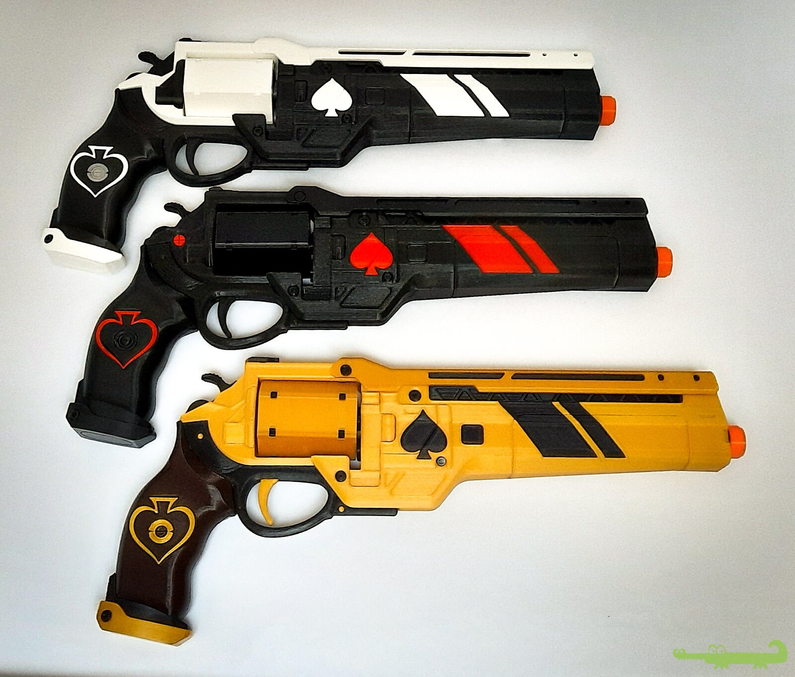 Ace of Spades Hand Cannon 3D Printed Replica Etsy