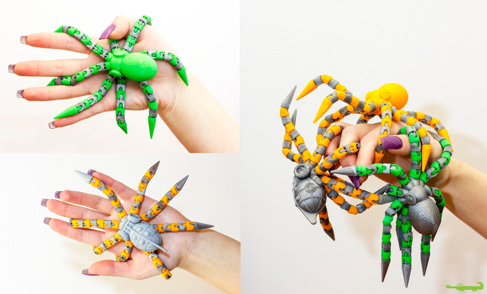 Octopus Bendable Toy 3D Printed - Etsy UK