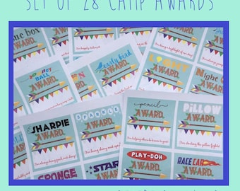digital yw camp award certificate instant download young etsy