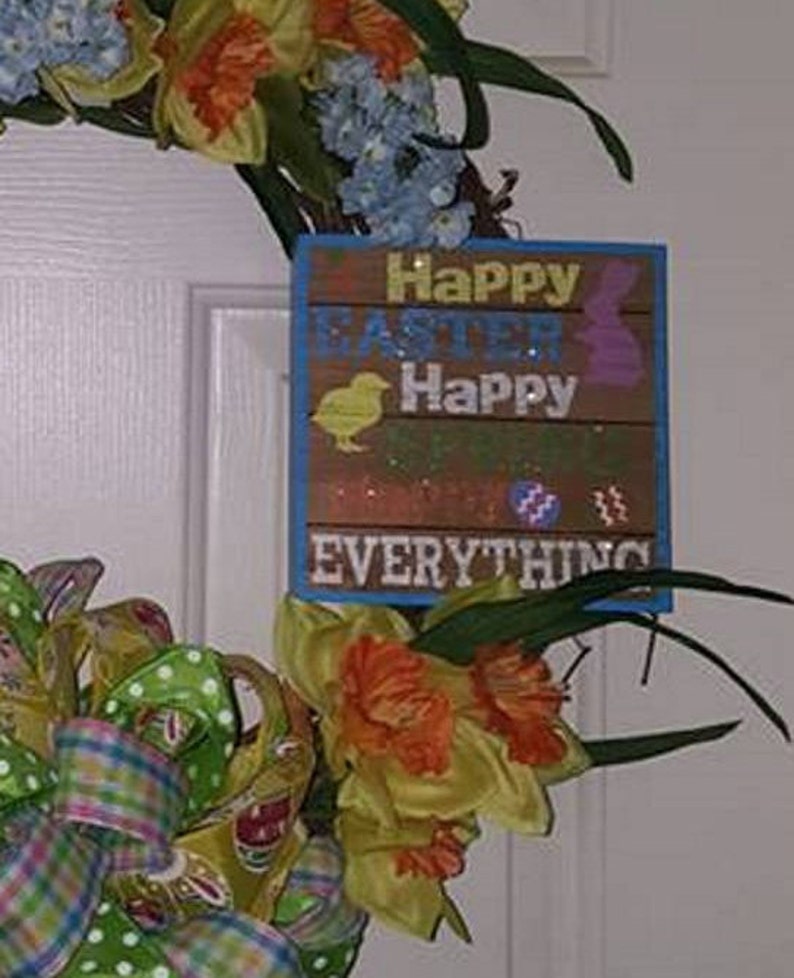 grapevine front door wreath door wreath floral door wreath Easter grapevine weath easter front door wreath orange and yellow wreath