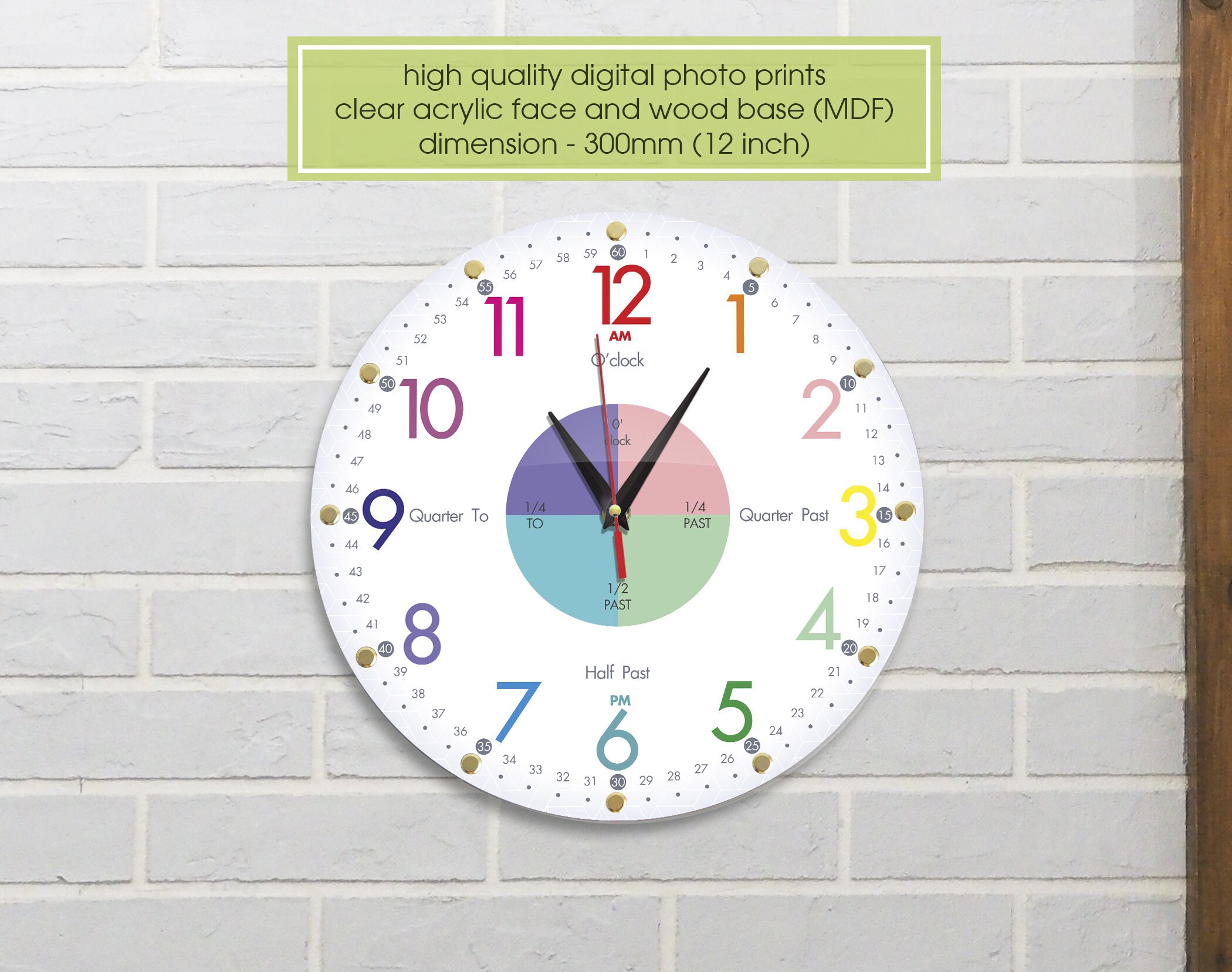 Nz Learning Clock Large Learning Clock