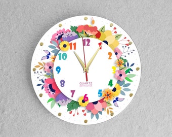 Bright 12" Wall Clock, Silent Non Ticking, Premium Quartz, Battery Powered, Easy to Read Home/Office/Classroom Decor