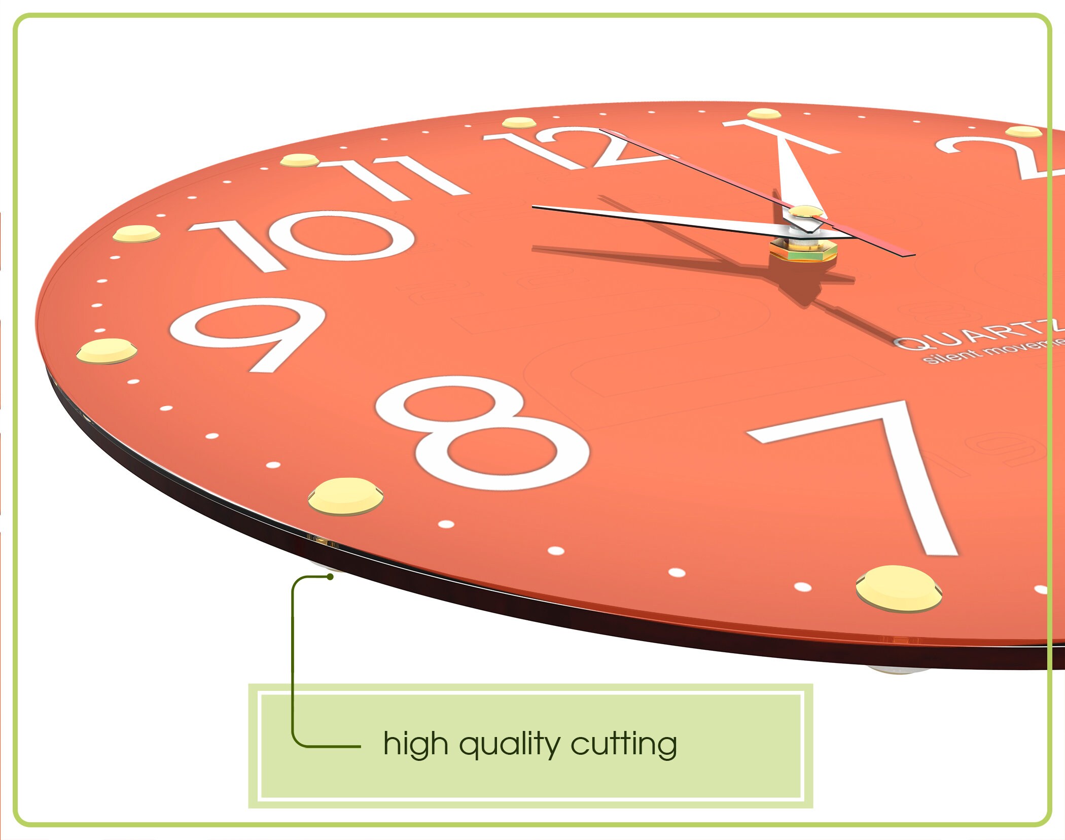 12 Inch Wall Clock for Home Silent Clock Modern Clock Etsy