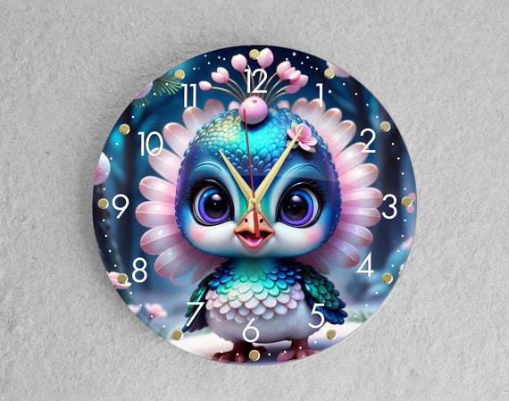VIVILINEN Orologio da Parete Luinoso Legno 30C Digitale Grande