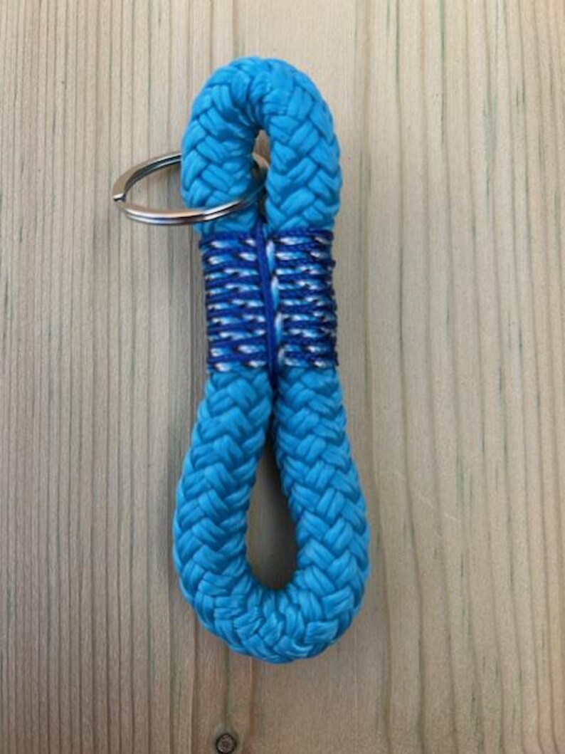 Climbing Rope Key Tags Marine Climbing Rope Key Ring - Etsy