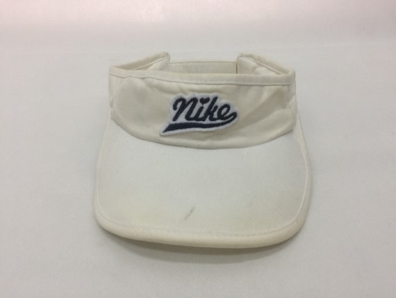white nike sun visor