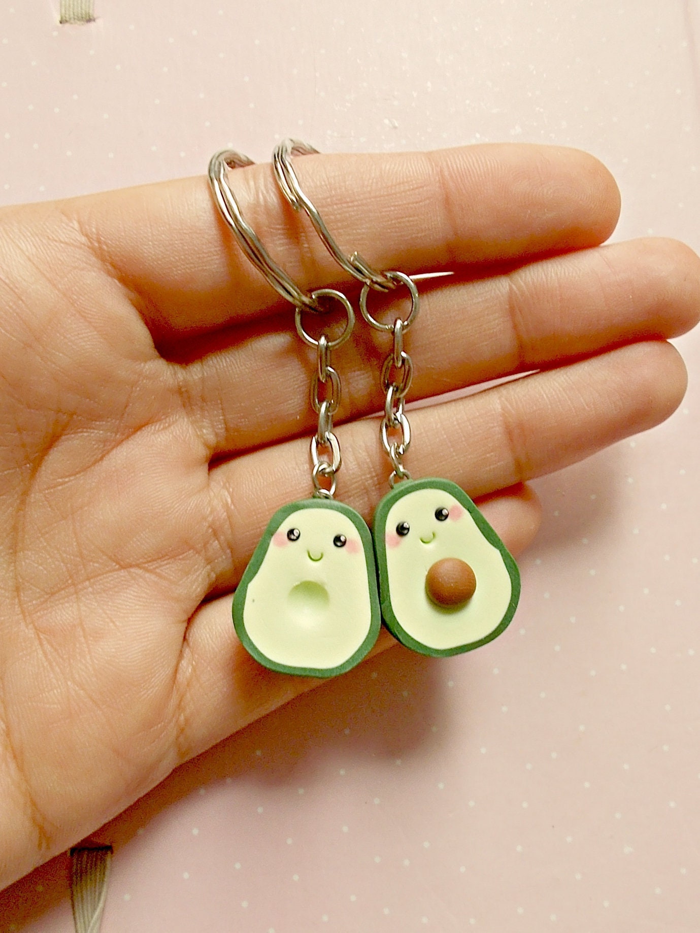 Avocado keychain best sale