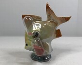 Lusterware Fish Shaped Kitchen Timer, Fish Shaped Three Minute Timer, Kitchen Egg Timer, Lusterware Egg Timer