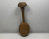 Double Darn Style Wood Darner Round Foot and Mushroom Shape, Foot Type Darner, Mushroom Type Darner, Sock Darner