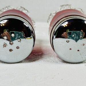 Ruby Stain 1903 Mother Salt and Pepper Shakers, Ruby Flash 1903 Mother ...