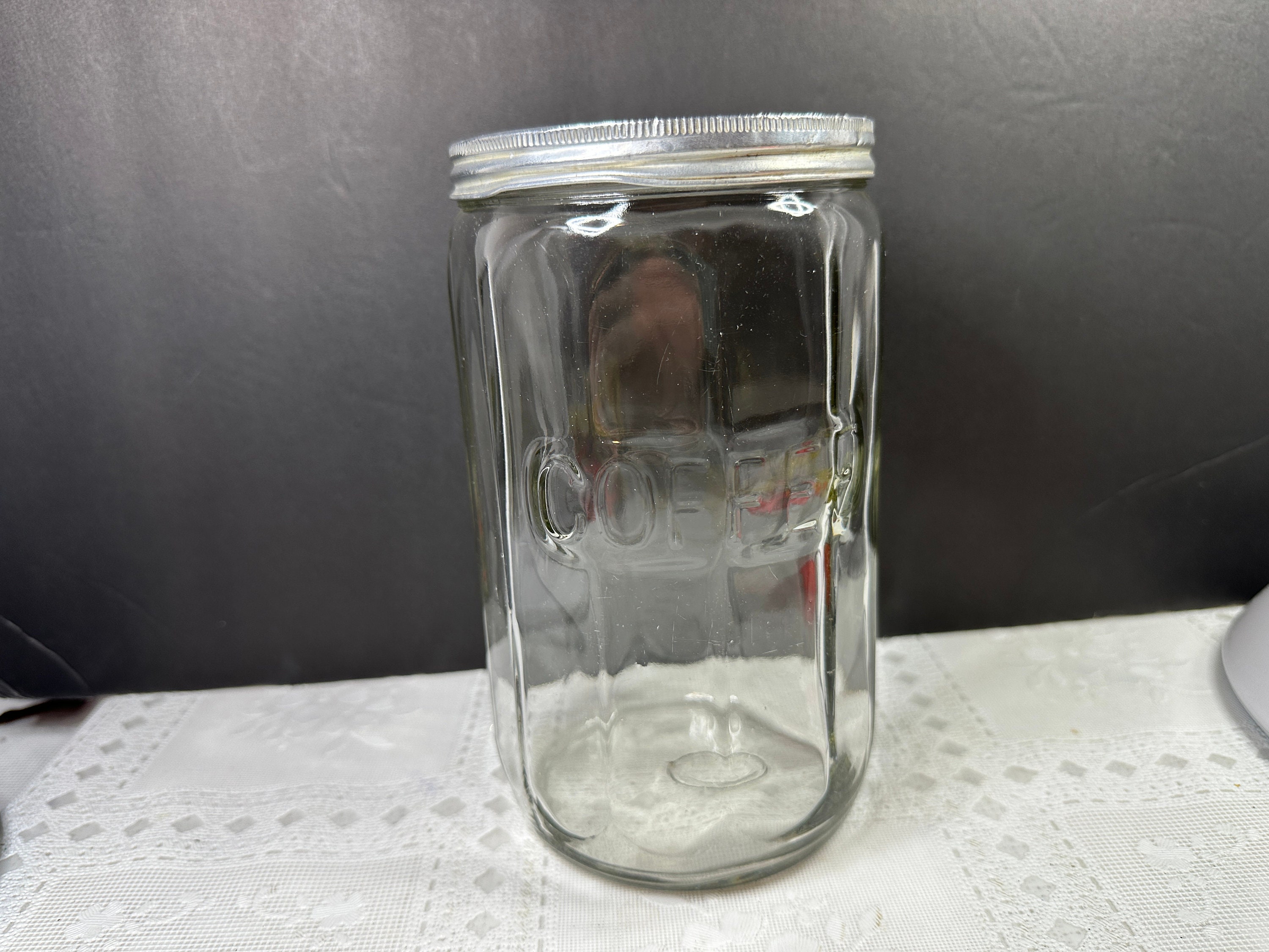 Value Pack - 48 pcs 6 oz Beveled Glass Jar with Lid (190 ml)