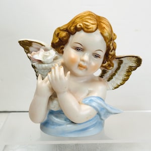 Porcelain Angel Lamp - Etsy