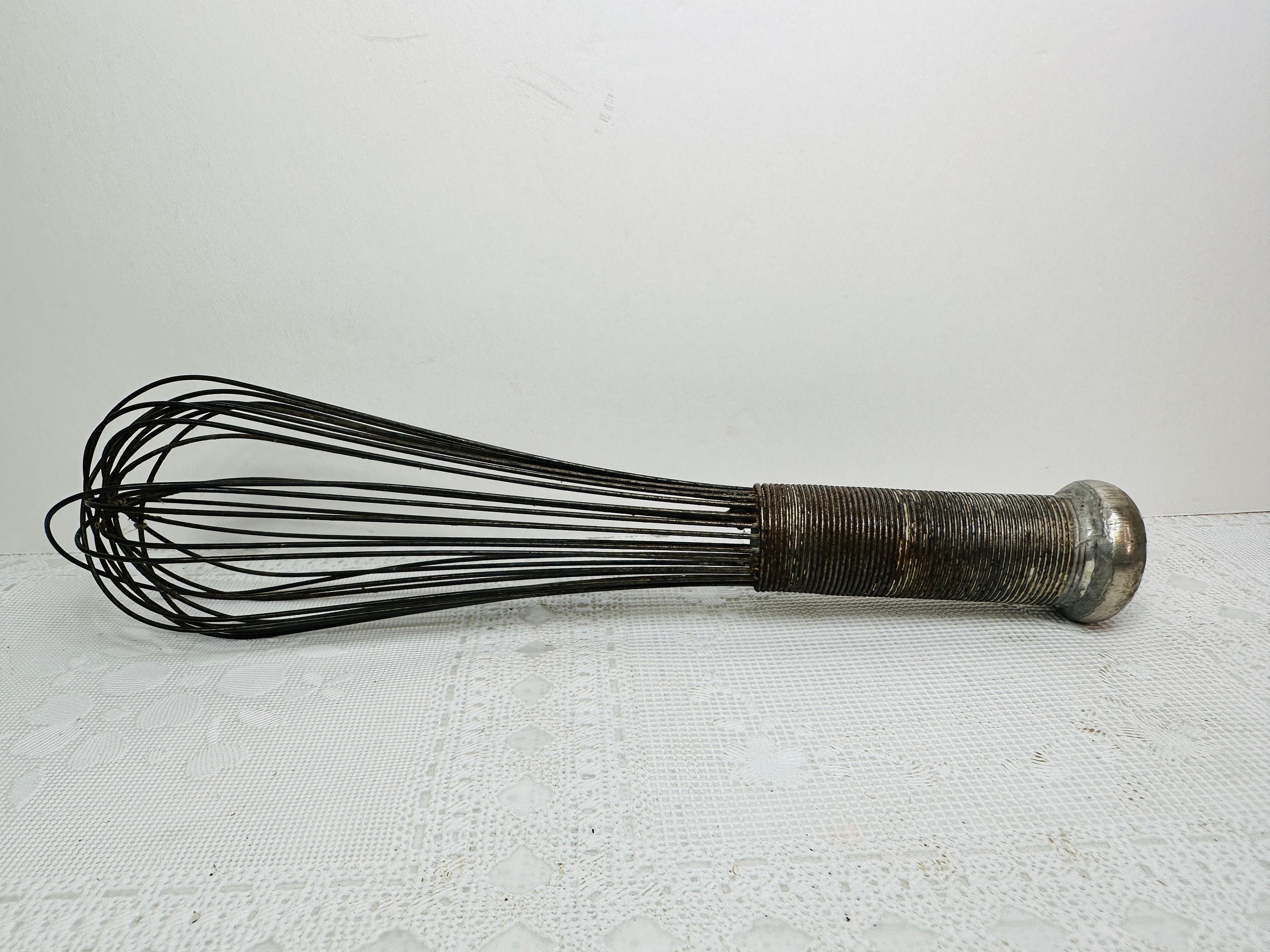 Vintage Whisk Tongs Utensil With Latch 1970 Vintage Kitchen 