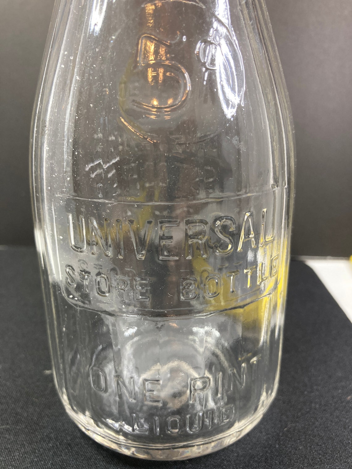 5 Cent Milk Bottle Store 5 Cent Milk Bottle 5 Cent One Pint Etsy