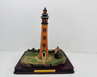 1998 Oneida Studios Ponce de Leon FL Lighthouse, Ponce de Leon FL Lighthouse, Oneida Lighthouse Point Collection