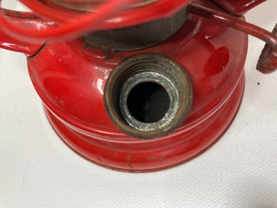 Winged Wheel Red Lantern No 350, Small Red Barn Lantern Winged Wheel Red Lantern No 350, Small Red Barn Lantern