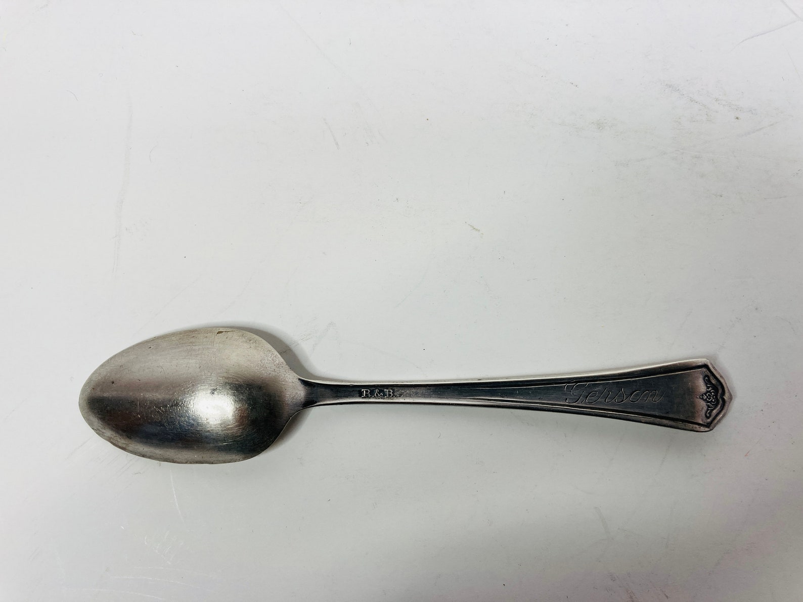 Silver Plated Baby Spoons Vintage Baby Spoons Silverplated Etsy