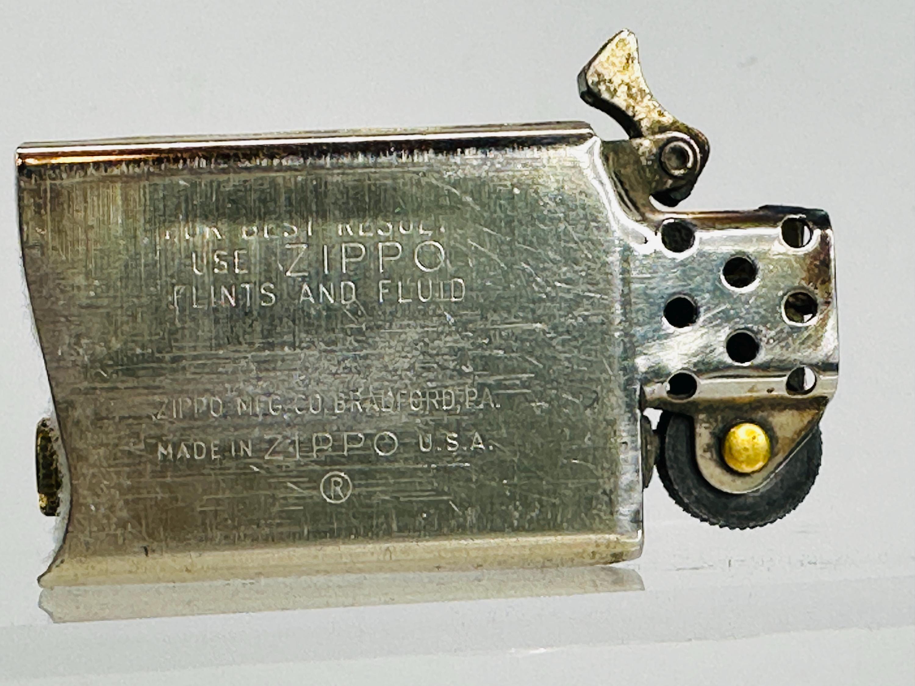 Zippo 10K Gold Filled Slim Lighter, Zippo Slim Lighter, - Etsy