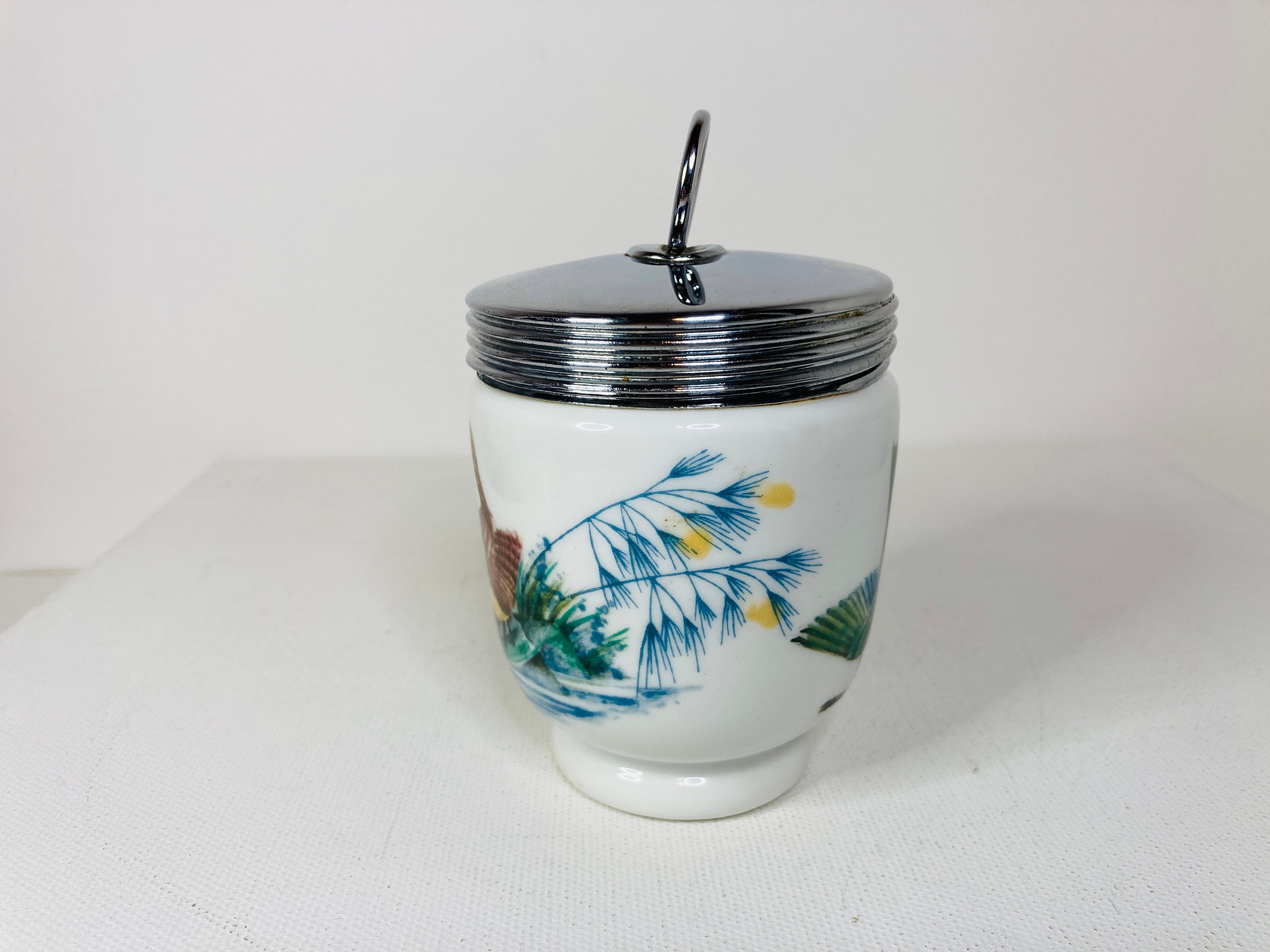 RORAL WORCESTER ロイヤルウースター　エッグコドラー Royal Worcester Bird Egg Coddler King Size, Porcelain Bird Egg