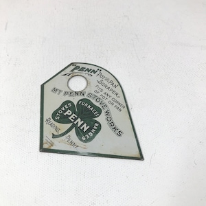 Penn Metal Pot and Pan Scraper,   Mt. Penn Stove Works Advertising Pot and Pan Scraper