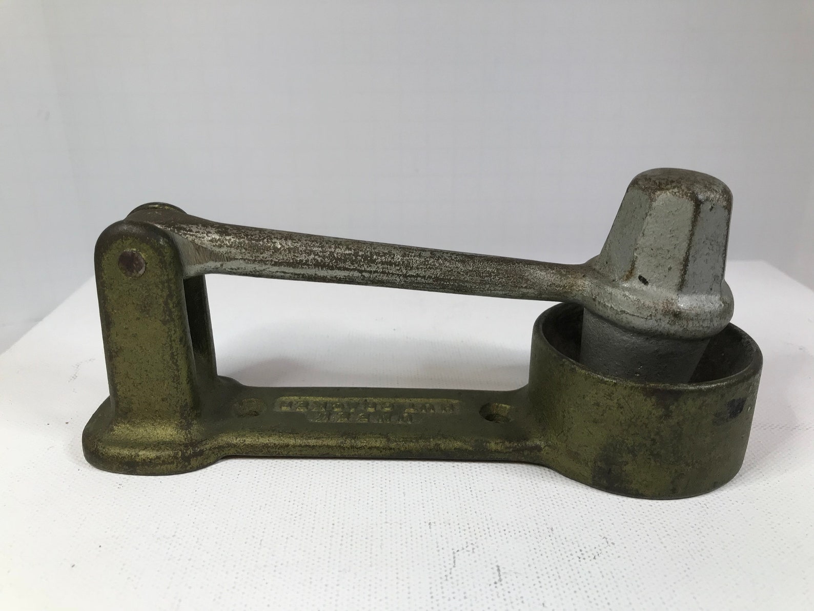 Vintage Uneek Nutcracker Cast Iron Unique Nut Cracker Uneek Etsy