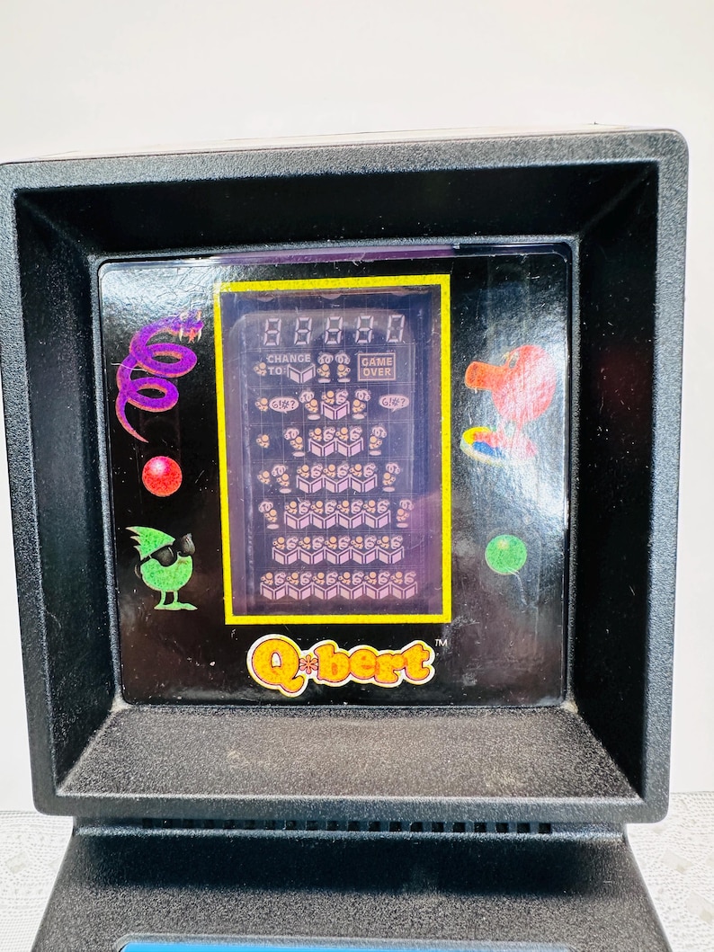 1983 Qbert Parker Brothers Arcade Game, Vintage Electronic Game - Etsy