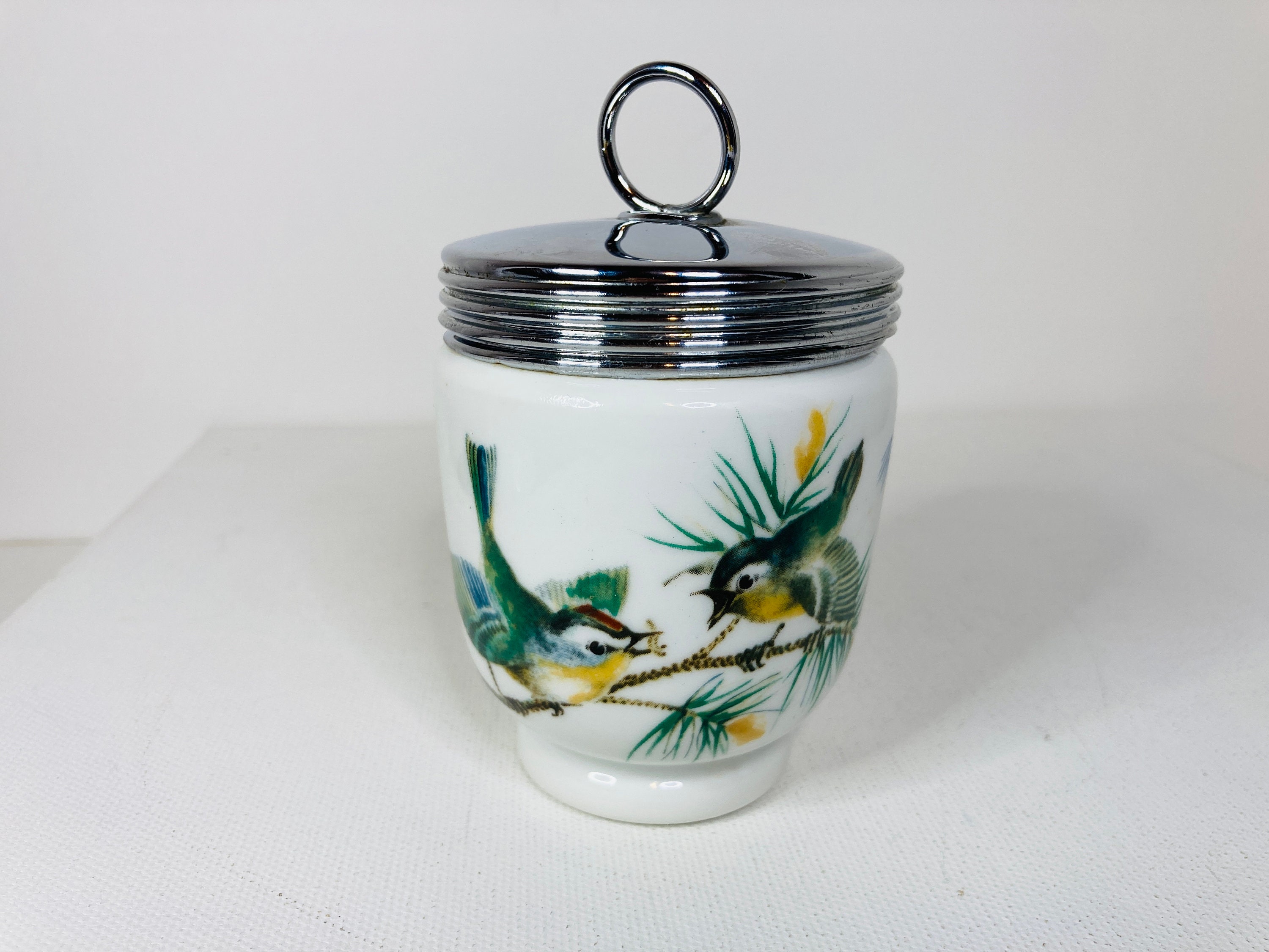 Royal Worcester Bird Egg Coddler King Size, Porcelain Bird Egg