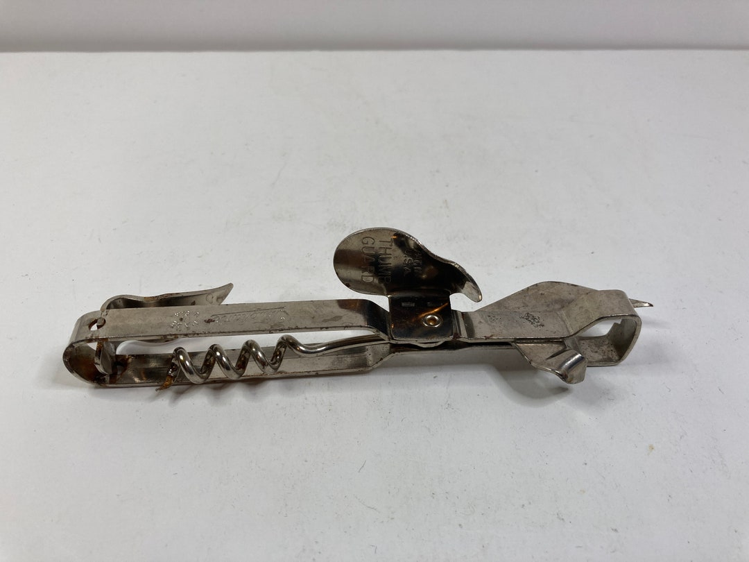 Vaughans Combination Can Opener Corkscrew Vaughan Combination Etsy