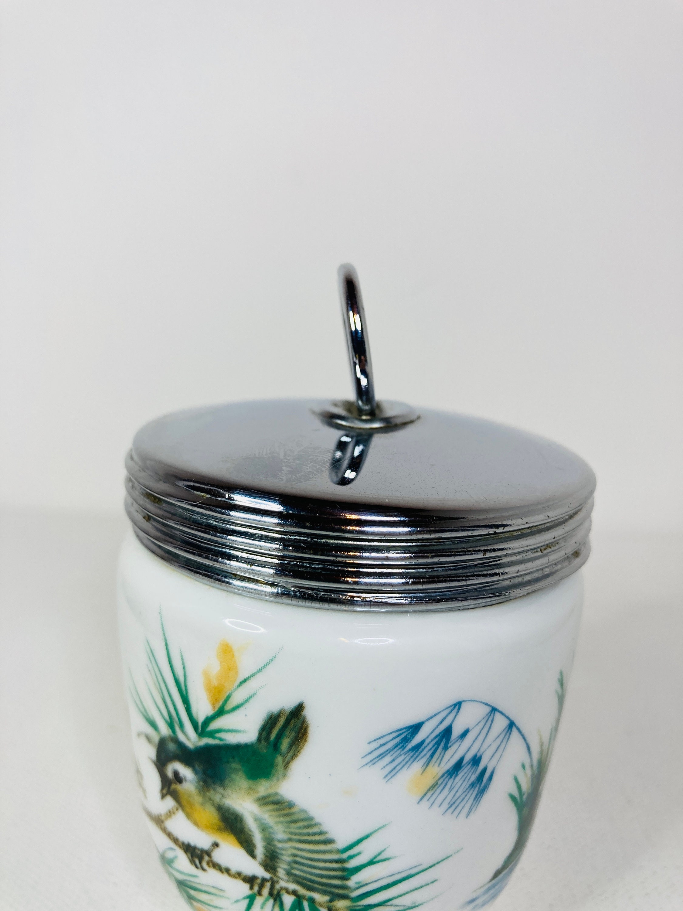 Royal Worcester Bird Egg Coddler King Size, Porcelain Bird Egg