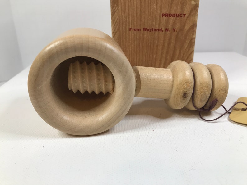 Woodcroftery Nutcracker In Original Box Wood Nutcracker French Design NC6 Wood Nutcracker In Original Box