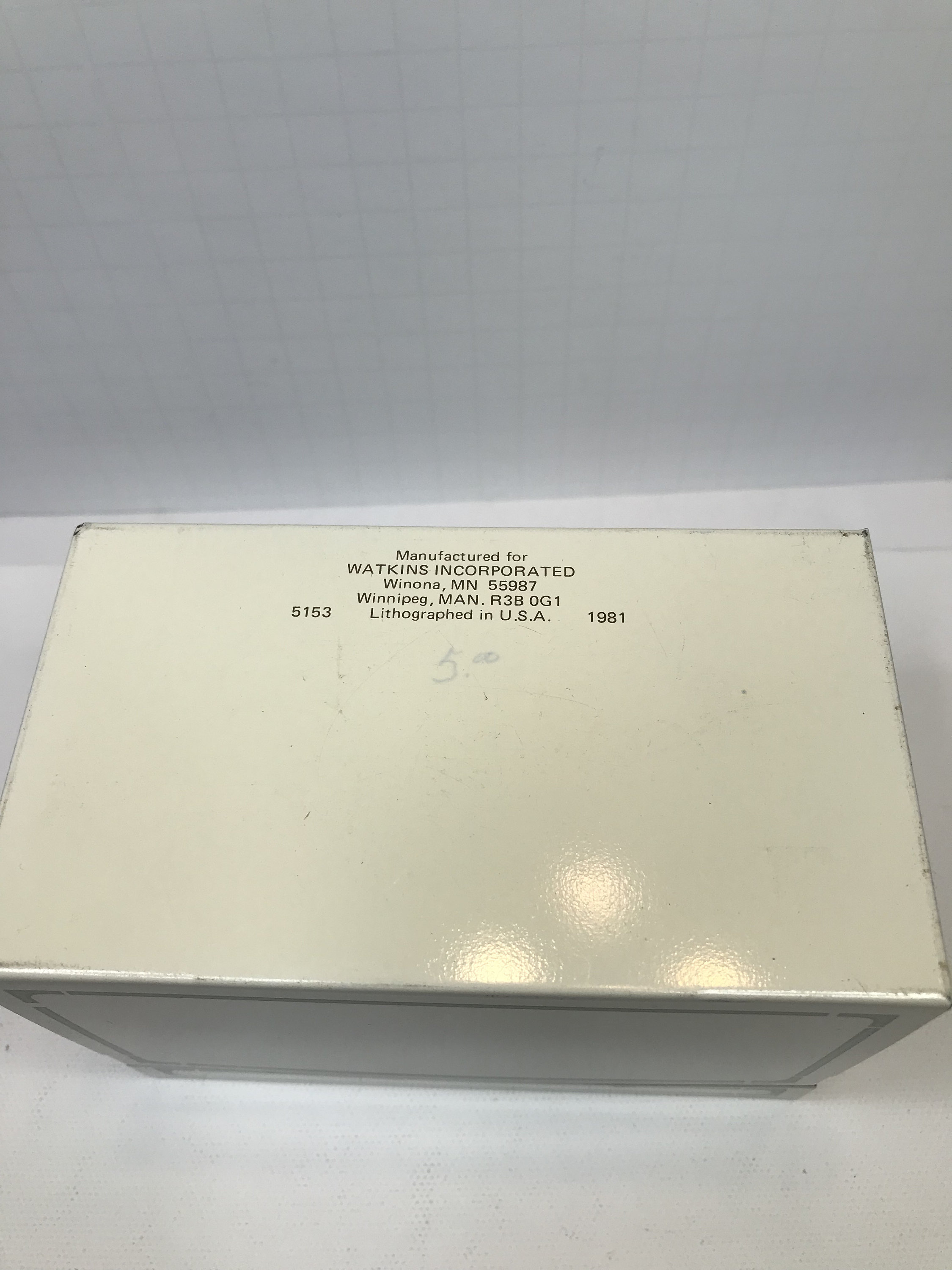 Watkins Recipe Box Watkins Spices Advertising Recipe Box Etsy