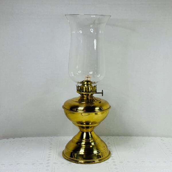 Brass Oil Lamp Etsy