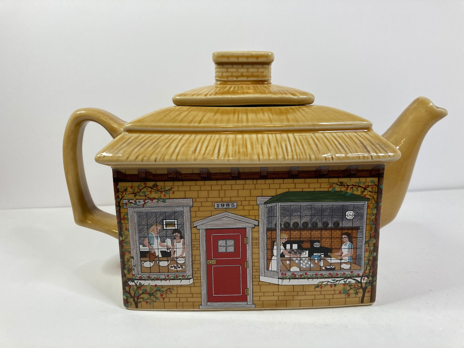 Mccormick Advertising Teapot Mccormick Tea House Teapot Old Etsy