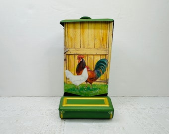 Jasco Rooster Chicken Matchbox Holder, Rooster Chicken Matchbox Holder, Match Holder, Wall Matchbox Holder,