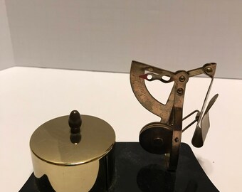 Postal Letter Scale and Stamp Holder