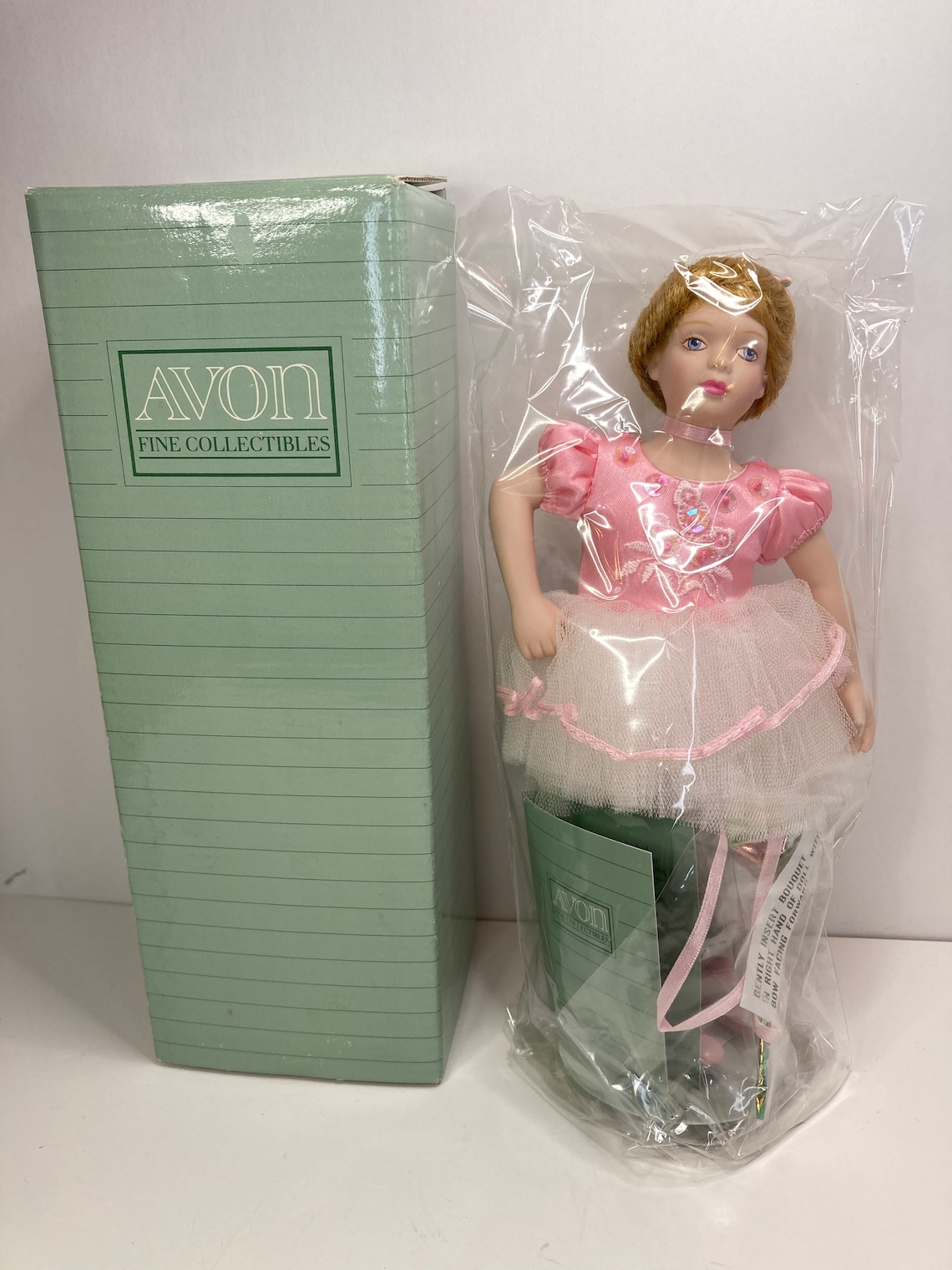 Avon Doll Childhood Dreams Porcelain Doll Collection Ballet Etsy