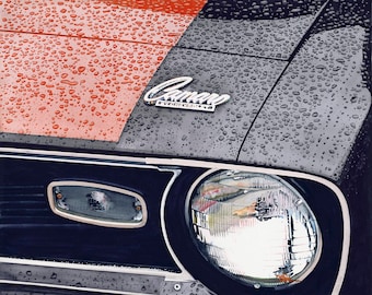 Wet Paint - Giclee Reproduction of Original Watercolor Painting