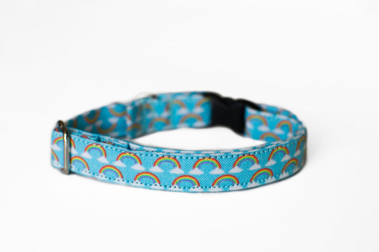 Rainbow Cat Collar Rainbow Collar Trendy Cat Collar Etsy