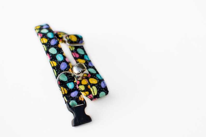 Easter Cat Collar Egg Cat Collar Spring Cat Collar Plaid Etsy