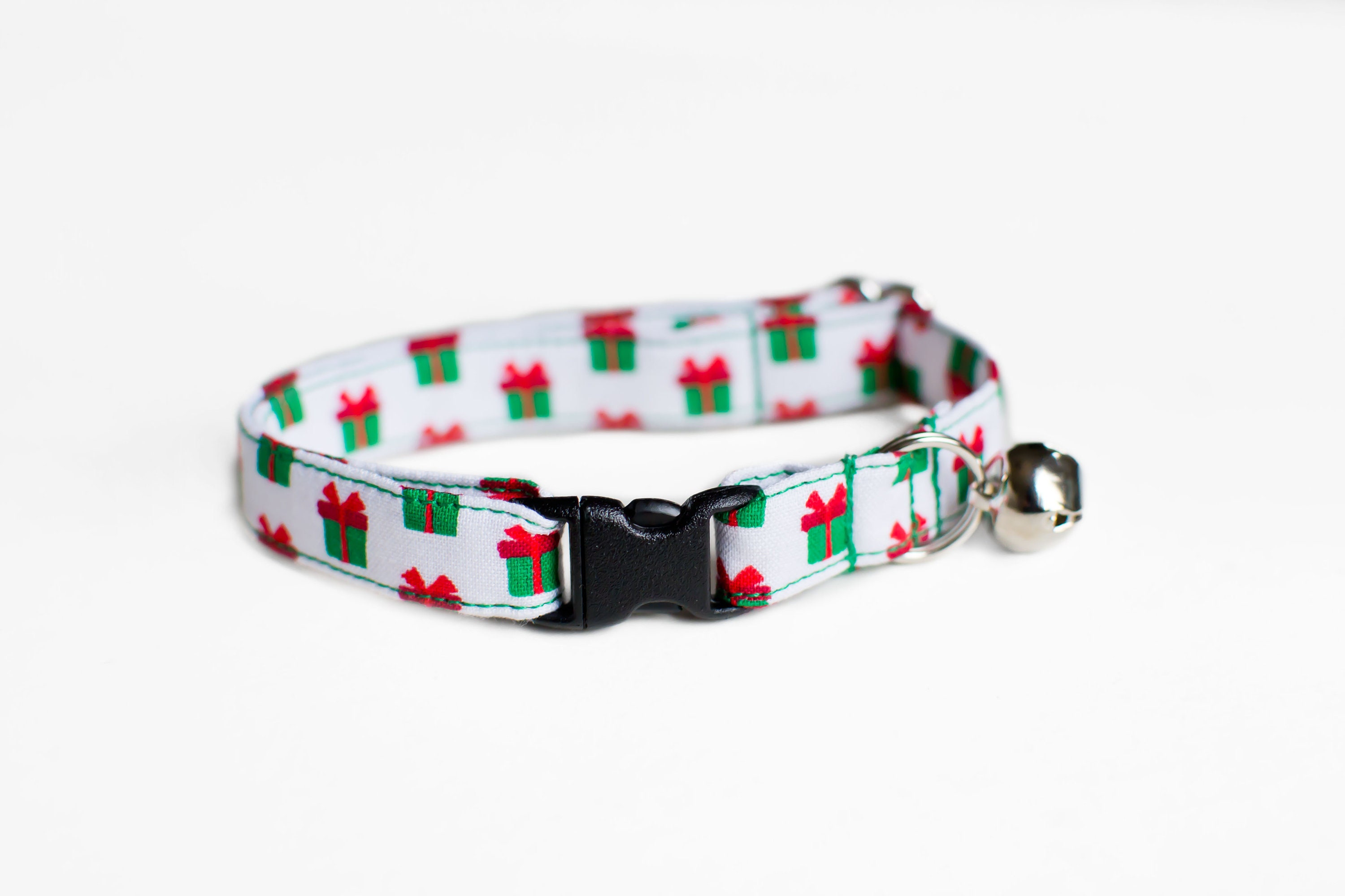 Christmas Cat Collar Holiday Cat Collar Poinsettia Collar Etsy
