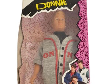 offizielle New Kids on the Block hängen lose Modefiguren Donnie 1990 Big Step Produktion, Inc