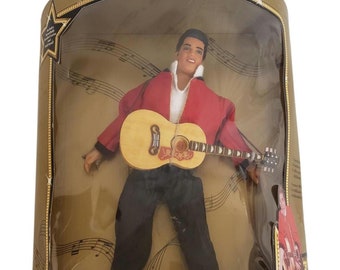 Elvis Presley Jailhouse Rock Doll von Hasbro 1993 Neu in Box Zustand neue geöffnete Box