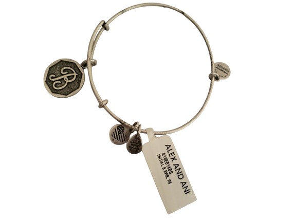 Alex and ani initial b bracelet deals