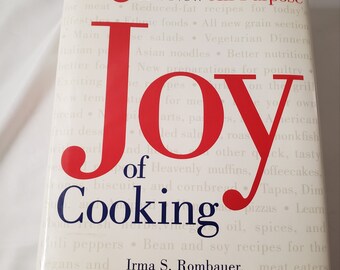 The All New All Purpose Joy of Cooking Cookbook 1997 by Irma S. Rombauer, Marion Rombauer Becker and Ethan Becker The Joy of Cooking